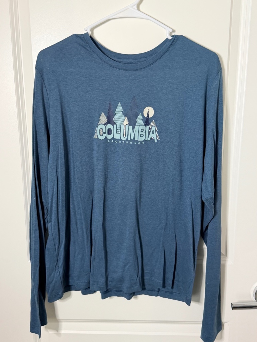 Columbia Ruby Springs Graphic Tee Blue Size XL NWT